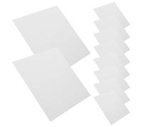 Générique Pochettes de Lot de 10 en Papier Kraft Rouge et Renforcée Anti-Rayures pour Disques Vinyle pour Collectionneurs D'albums Vinyles