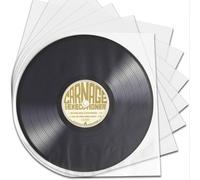 Générique Pochettes intérieures pour disques vinyles, 50 pièces, 12 Pouces, antistatiques, Sacs de Protection pour disques vinyles, Sacs en Plastique Transparent pour disques vinyles