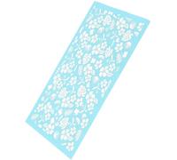 Générique Pochoir D'impression Modèle de Sérigraphie en Pâte Polymère en Polyester Réutilisable pour Garçon et Filles, pour Décoration de Fête pour Bijoux en Argile Polymère