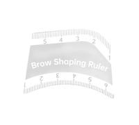 Générique Pochoir Sourcils Règle Forme Sourcil Guide Cartographie Acrylique Accessoire Léger pour Maquillage Débutant Vanity, 5.7 Cm X 4.2 Cm