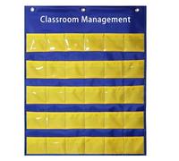Générique Pocket Chart for Classroom,Multifunctional File Organizer for Wall | Classroom Organization Teacher Accessories to Put Students’ Small Daily Items