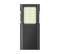 Générique Pocket Flashlight with Clip, USB Rechargeable LED Light, 6.31x2.7cm, Bright Portable Torch, Hands Free Work Light, Portable Outdoor Lamp, for Camping Hiking Fishing Running