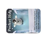 Générique Pocket Hug Card, Turtle Animal Keepsake, Inspirational Mini Companion, Cute Sentimental, 3.54x6.3 Inches, Soft Comfort Gift, for Birthday, Thanksgiving, Adults, Preschoolers