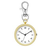 Générique Pocket Watch, Round Chain Clock, Unisex Portable Timepiece, Quiet Ticking Mechanism, Sturdy Lightweight Design for Home, Workplace, School, Travel, Outdoor, Backpack, Women