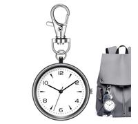 Générique Pocket Watch, Round Quiet Clock for Men and Women, Unisex Mini Portable Timepiece Backpack, School, Travel, Home, Workplace, Outdoor Daily Use 1.57x0.28 inches