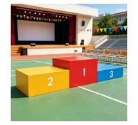 Générique Podium Sportif, Podium Jeu, Estrade en Bois