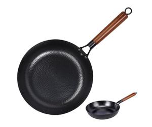 Générique Poêle à Cuisson - Sauteuse pour Cuisson,Poêle pour Extérieur | pour Cuisine Maison Restaurant et Repas en Plein Air Grill Barbecue