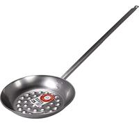 Générique Poêle à Marrons Acier - Manche Longueur 66 cm - Diamètre 28 cm