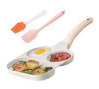 Générique Poêle à Œufs | Poêle Spéciale Œufs, à Omelette pour Chauffe Uniforme Maison Camping Restaurants Cuisinière Gaz