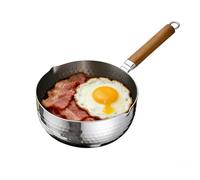 Générique Poêle En Titane - Titane, Poêle Martelée Antiadhésive Et Répartition Uniforme De La Chaleur | À Frire Légère Et Durable Pour Induction, Cuisinière, Flamme Nue, Camping En Plein Air, Cuisine