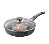 Générique Poêles À Frire Antiadhésives | Poêles de Cuisine Antiadhésives,Ustensiles De Cuisine Poêle En Métal Pour Maison Appartement Restaurant Cuisinière De Cuisson Steak Œuf Poisson