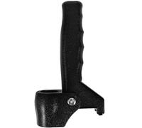 Générique Poignée de Canne de Rechange en Plastique Noir Ergonomique pour Canne de 22mm, Accessoire Stable Mobilité Réduite Après Chirurgie ou Blessure