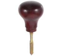 Générique Poignée de Canne en Bois Massif D’africain Sanguin, Pommeau Ergonomique Poli et Lisse, Accessoire de Remplacement pour Cannes et Béquilles, Confortable pour Hommes et Femmes,