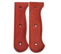 Générique Poignée de Coupe en Bois Marron Légère et Confortable, Accessoire de Remplacement Unique pour Couteau Cuisine, pour Usage Professionnel et Domestique