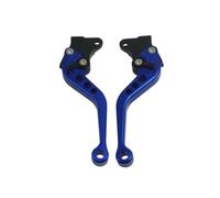 Générique Poignée de frein pour moto CG125, levier tambour d'embrayage CNC(Bleu)