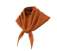 Générique Poignée De Intérieure For Women In Autumn And Winter Versatile Casual Shoulder Trendy Knitted Yarn Scarf Plaid Fourrure Doublé (Orange, One Size)
