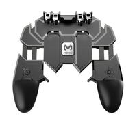 Générique Poignée de Jeu AK66 MEMO Téléphone Mobile Aide de Jeu pour P U B G Six Doigt Tout-en-Un Contrôleur Mobile Jeus Bouton De Tir Gratuit Bouton De Manette De Jeus Joystick Gamepad L1 R1