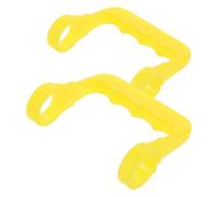 Générique Poignée de Levier de Cric Hydraulique Jaune 2 Pièces, Outil de Levage pour Cric de Voiture Poignée Ergonomique pour Usage Automobile