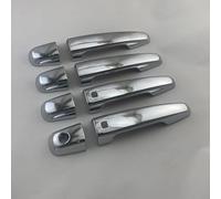 Générique poignée de porte Accessoire Voiture Poignée Porte Couverture Garniture Pâte Style Pour Mitsubishi Pour Triton L200 2019 2020 2021 2022 2023(Style 2)