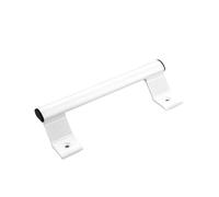 Générique Poignée De Porte Coulissante De Balcon, Poignée De Poussée Et De Traction En Alliage D'aluminium Avec Joint En Plastique For Porte Et Fenêtre(White)