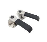 Générique Poignée de porte de boîte à vapeur en acier inoxydable, bouton de vitrine à fruits de mer, verrou de four, charnière de chambre froide, poignée de porte d'armoire(B,Left only knob 1pcs)