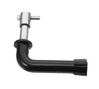 Générique Poignée de Porte de Chaudière Résistante la Chaleur en Bakélite Grosse Taille, Poignée de Tirage pour Couvercle de Trappe, Accessoire de Remplacement pour Poêle à Bois et Foyer