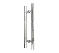 Générique Poignée De Porte De Douche En Acier Inoxydable, Rampe De Porte En Verre, For Maison, Hôtel, Bureau, Restaurant, Assemblage Facile(80cm-60cm)
