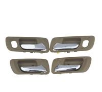 Générique poignée de porte de voiture Poignée de porte intérieure beige pour Honda pour Odyssey 3.5L 1999-2004 et pour Accord 2.3L .0L 1998-2002 Remplacer(4 Pcs Front Rear Kit)
