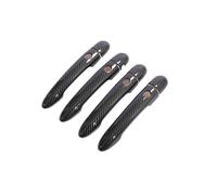 Générique poignée de Porte de Voiture pour Renault Koleos 2009-2015 en Fibre de Carbone poignée Porte Voiture Couverture Bol Moulage Garniture(for Smart Door Handl)