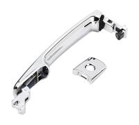 Générique Poignée de porte extérieure avec trou de serrure compatible avec FX35 FX45 Murano 82646-CA000 80640-CA012 côté avant gauche