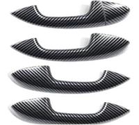 Générique Poignée de porte extérieure gauche voiture pour kit garniture couvercle LHD CLA pour Classe A pour C(Carbon Fiber)