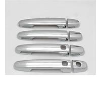 Générique poignée de porte extérieure Pour Toyota Pour Urban Pour Cruiser XP110 Pour Scion XD Ist 2008-2016 Poignées De Porte Chromées Noir Brillant Accessoires Style(Siver 2 Buttons)