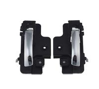 Générique Poignée de porte intérieure chromée pour Dodge Caliber 1,8 L et 2,0, pour Jeep Compass,4 remplacer(2Pcs Left Right Pair)