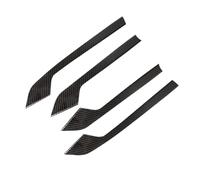 Générique Poignée de porte intérieure de voiture A4 B9 A4L 2017 2018 Carbone Fi&ber Car Styling Poignée de porte Accoudoir Panneau Couvre bol(Door panel Cover 1)