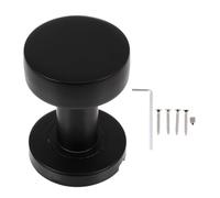 Générique Poignée de Porte Noire avec Verrou Invisible Serrure sans Clé pour Porte Intérieure Mécanisme Caché Sécurisé Installation Discrète pour Chambre et Bureau