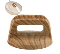 Générique Poignée De Remplacement Pour Couvercle De Casserole - Accessoire Saisie Pour Dessus Batterie Cuisine,Résistant À La Chaleur Poignée Mijoteuse Et Remplacement Couvercle