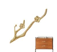 Générique Poignée De Tiroir - Poignée Confortable Pour Meubles | Poignées De Meubles Creative Branch | Boutons Décoratifs Élégants, Idéaux Pour Les Commodes, Placards, Bibliothèques, Étagères, Les A