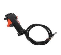 Générique Poignée de Tondeuse à Gazon Gâchette D'accélérateur Compatible Débroussailleuse, Commande des Gaz Solide en Matériau Résistant, Accessoire pour Tondeuse 40-5, Utilisation Jardin