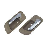 Générique Poignée de voiture Poignée de porte intérieure beige pour Honda pour Odyssey 3.5L 1999-2004 et pour Accord 2.3L 3.0L 1998-2002 pièce de rechange(2 Pcs Rear LH RH)