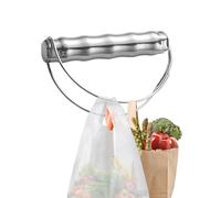 Générique Poignée du sac - porte-sac portable 64g en acier inoxydable | Assistant shopping pour l'épicerie portant des sacs Market de pique-nique à linge | Prise réutilisable jusqu'à 25 kg résilient