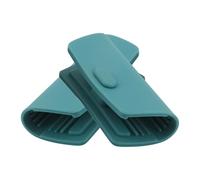Générique Poignée En Silicone Pour Poêle En Fonte, 1 Paire de Couvre-Poignée Anti-Dérapant en Silicone, Accessoires Maison pour Cuisson Cocotte Four Poêle à Faire Sauce Casserole Micro-Ondes