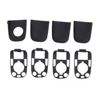 Générique poignée extérieure de voiture Kit de garniture d'embout poignée porte voiture avec butée 9101AA pour Peugeot et pour Citroën 307 C2 C3