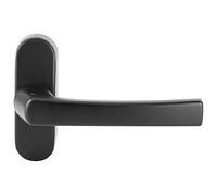 Générique PoignéE FenêTre Pvc, Poignée De Fenêtres La Fenêtre Machine À Maison Pour D'ouverture Plate Noir Verroueur Résistant L'usure