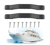 Générique Poignée Prise RV, Main Courante Sécurité Nylon 2 Pièces Assistance, Poignée Traction pour Seuil Porte, Pour Yachts, Caravanes, Granges, Salles De Bain, Escaliers, Arrière-Cours