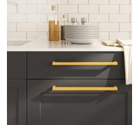 Générique Poignées d'armoire 20 pcs doré 320 mm Acier Inoxydable,Quincaillerie,Accessoires de quincaillerie,Matériel pour Meubles de Cuisine,Poignées et Boutons de Or,2.28 KG,3203649