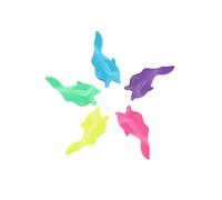 Générique Poignées de crayon en silicone Aide à l apprentissage écriture forme dauphin Poignée correction d ergonomique pour tout-petit et préscolier sans fatigue Cadeau