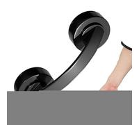 Générique Poignées de Douche à Ventouse,Poignée de Porte Coulissante | Barre d'Appui Murale Amovible Sans Perçage pour Pousser et Tirer avec Ventouse Forte pour Miroir Salle de Bain Armoire Tiroir