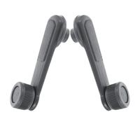 Générique Poignées de Fenêtre Voiture 2 Pièces, Manivelles de Remplacement Universelles, Installation Conviviale, Conçues pour Améliorer Confort de Conduite en Urbain