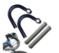 Générique Poignées De Guidon VTT,Intérieurs En D'aluminium | Extension De Guidon,Adaptés À La Route Ville Cyclotourisme Trail Équitation Plein Air