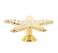 Générique Poignées de Meubles Étoile de Mer en Alliage, Bouton de Commode et Poignées pour Armoire, Trou Unique 4 mm, pour Décorer ou Mettre à Jour de Vieux Meubles